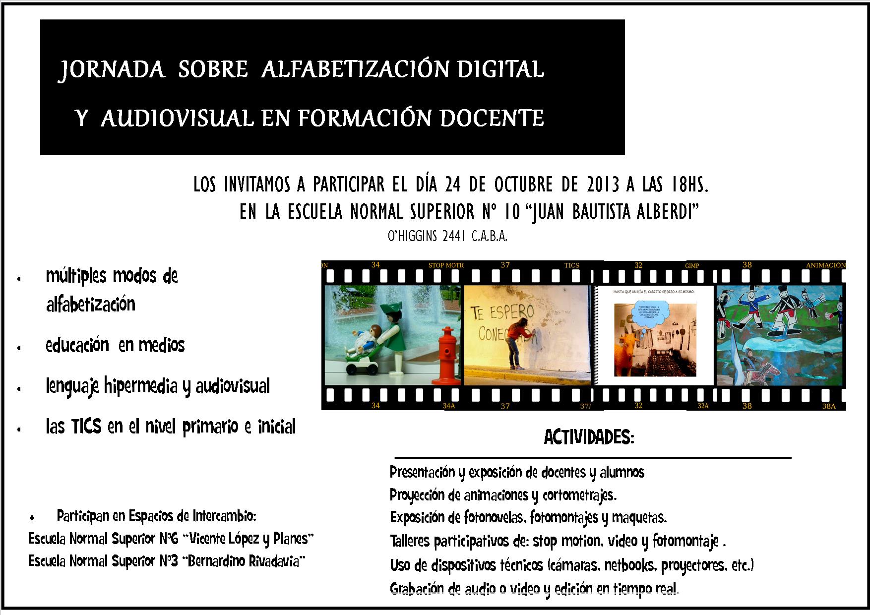 Invitación Jornada Audiovisual